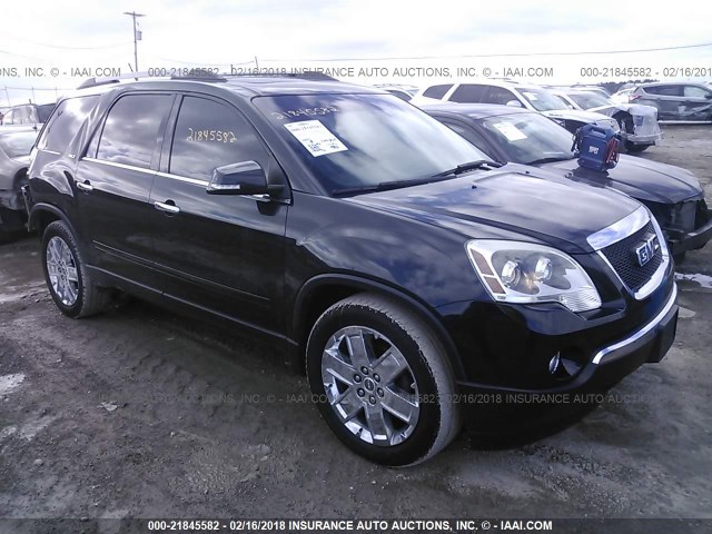 1GKLVMED1AJ212150 - 2010 GMC ACADIA SLT-1 Czarny zdjęcie 1