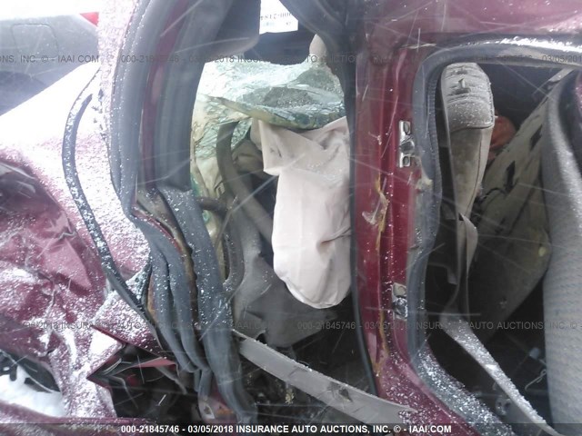 4TAWN72N0TZ117361 - 1996 TOYOTA TACOMA XTRACAB RED photo 7