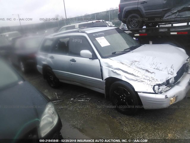 JF1SF65692H723279 - 2002 SUBARU FORESTER S SILVER photo 6