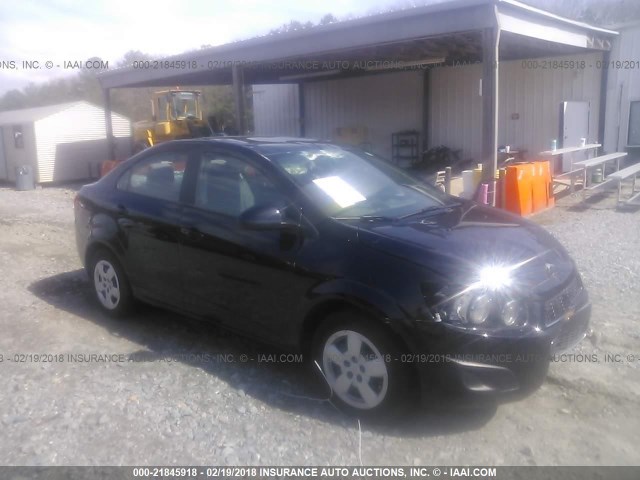 1G1JA5SH9G4151058 - 2016 CHEVROLET SONIC 黑色 照片 1