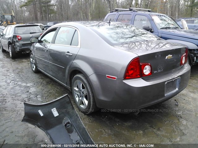 1G1ZC5EB7A4143472 - 2010 CHEVROLET MALIBU 1LT BROWN photo 3