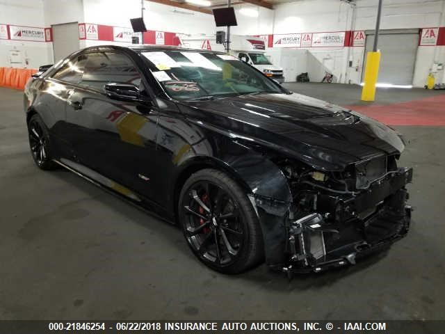 1G6AN1RYXH0155903 - 2017 CADILLAC ATS-V BLACK photo 1