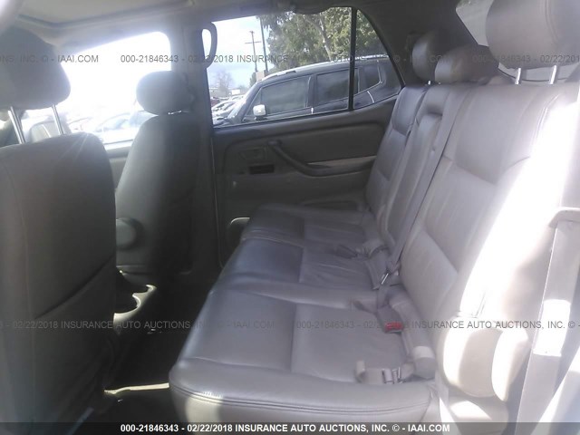 5TDZT34A53S163943 - 2003 TOYOTA SEQUOIA SR5 WHITE photo 8