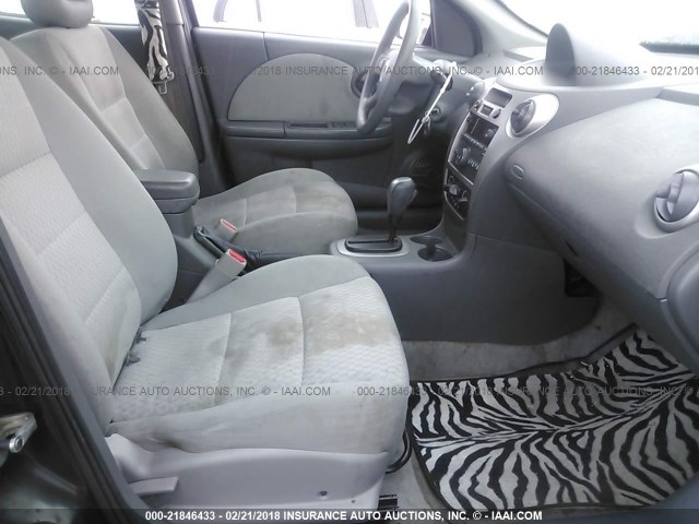 1G8AJ58F57Z162441 - 2007 SATURN ION LEVEL 2 GRAY photo 5