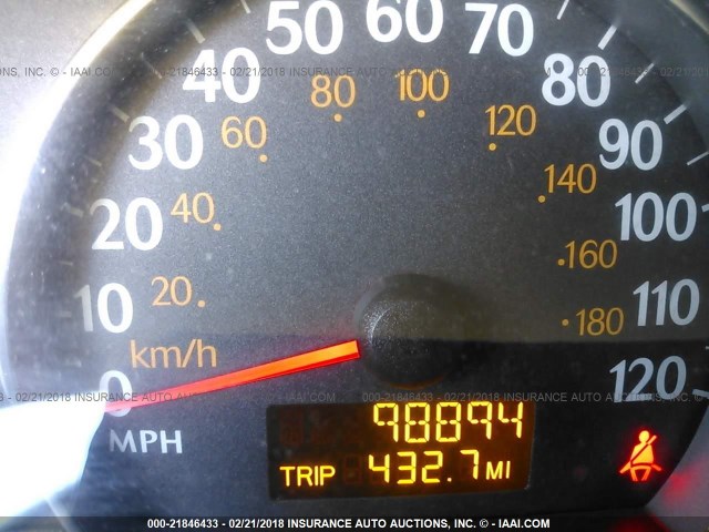 1G8AJ58F57Z162441 - 2007 SATURN ION LEVEL 2 GRAY photo 7