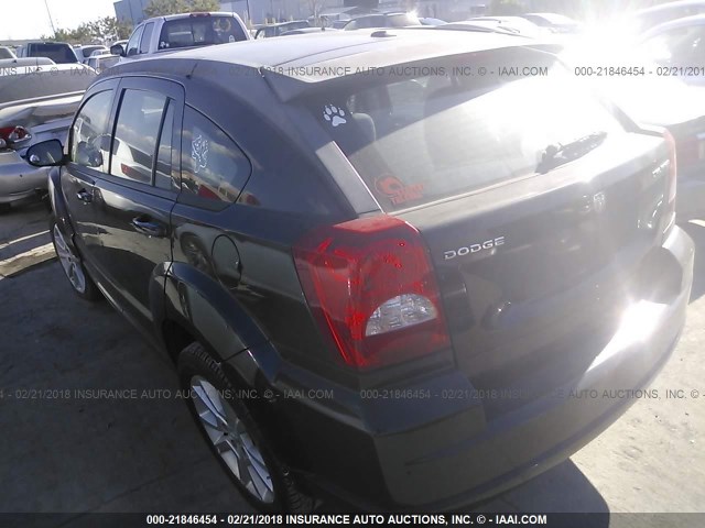 1B3CB5HA0BD153329 - 2011 DODGE CALIBER HEAT BLACK photo 3