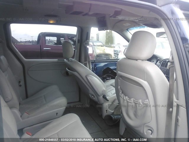 2A4GP54L46R737786 - 2006 CHRYSLER TOWN & COUNTRY TOURING BLUE photo 8