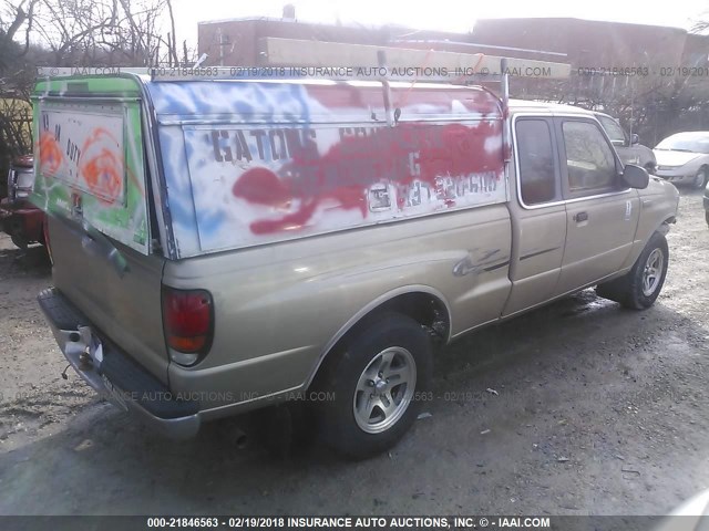 4F4YR16V3XTM26511 - 1999 MAZDA B3000 CAB PLUS TAN photo 4