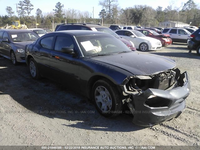 2B3KA43G57H757795 - 2007 DODGE CHARGER SE/SXT Dark Blue photo 1