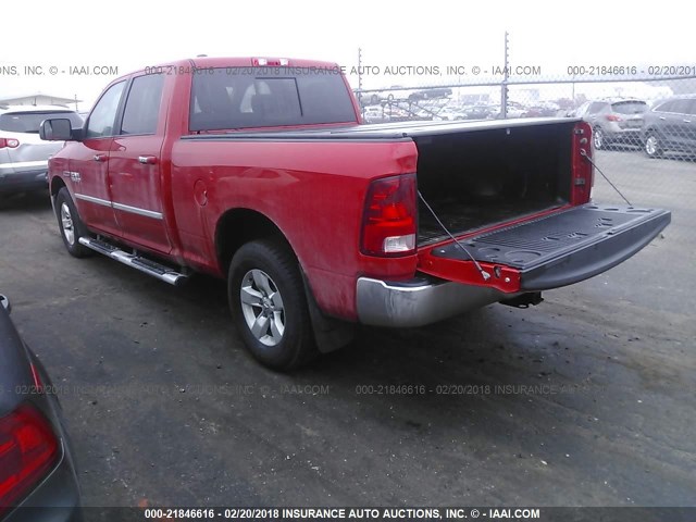 1C6RR7TM5ES392075 - 2014 RAM 1500 SLT RED photo 3