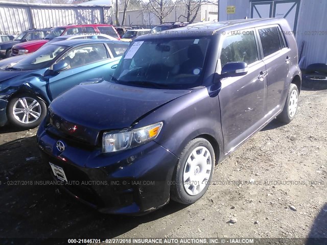 JTLZE4FE3CJ019406 - 2012 TOYOTA SCION XB ლურჯი ფოტო 2