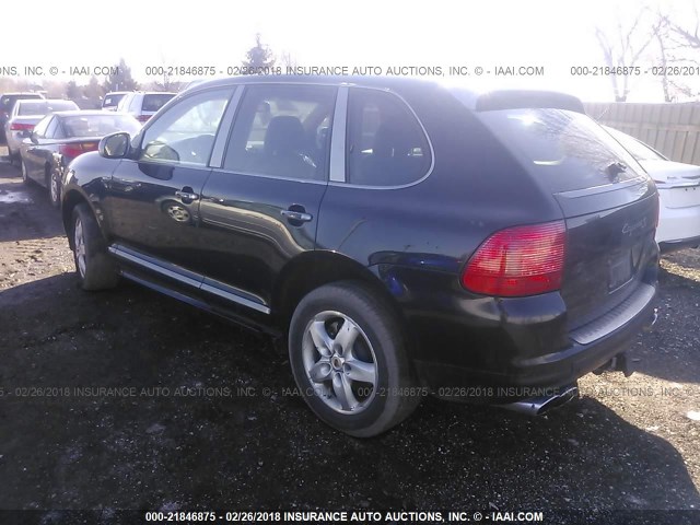 WP1AB29PX6LA68290 - 2006 PORSCHE CAYENNE S BLACK photo 3