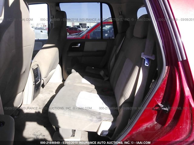 1FMRU15W74LB24460 - 2004 FORD EXPEDITION XLT RED photo 8