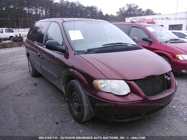 2A4GP44R97R321233 - 2007 CHRYSLER TOWN & COUNTRY LX MAROON photo 1