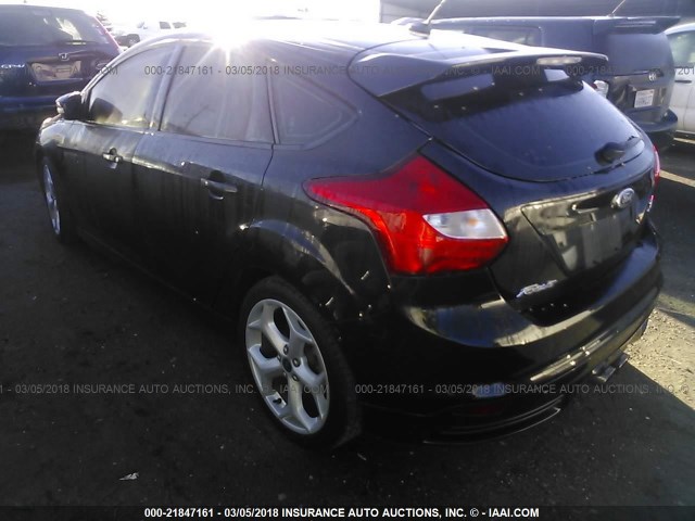 1FADP3L90EL433130 - 2014 FORD FOCUS ST BLACK photo 3