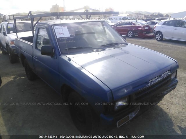 1N6SD11S2NC327618 - 1992 NISSAN TRUCK SHORT WHEELBASE BLUE photo 1