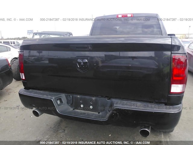 1C6RR6FT4HS744659 - 2017 RAM 1500 ST BLACK photo 6