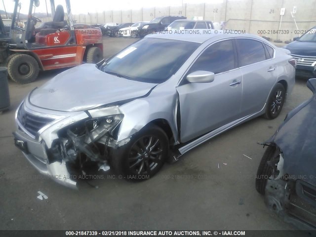 1N4AL3AP1FN891720 - 2015 NISSAN ALTIMA 2.5/S/SV/SL SILVER photo 2