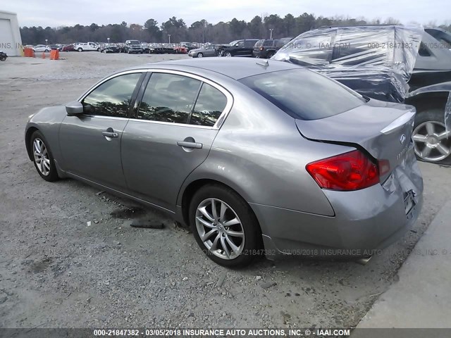 JNKCV61E49M308160 - 2009 INFINITI G37 JOURNEY/SPORT Champagne photo 3