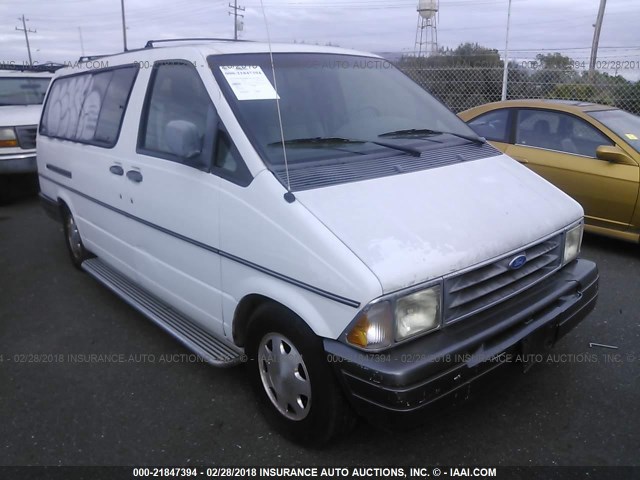 1FMDA31X4TZB85130 - 1996 FORD AEROSTAR WHITE photo 1