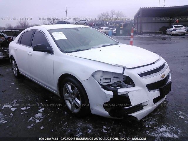 1G1ZA5E13BF348533 - 2011 CHEVROLET MALIBU LS 白色 照片 1