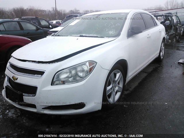 1G1ZA5E13BF348533 - 2011 CHEVROLET MALIBU LS 白色 照片 2
