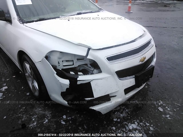 1G1ZA5E13BF348533 - 2011 CHEVROLET MALIBU LS 白色 照片 6