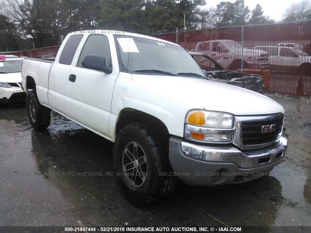 2GTEC19V841151972 - 2004 GMC NEW SIERRA C1500 WHITE photo 1