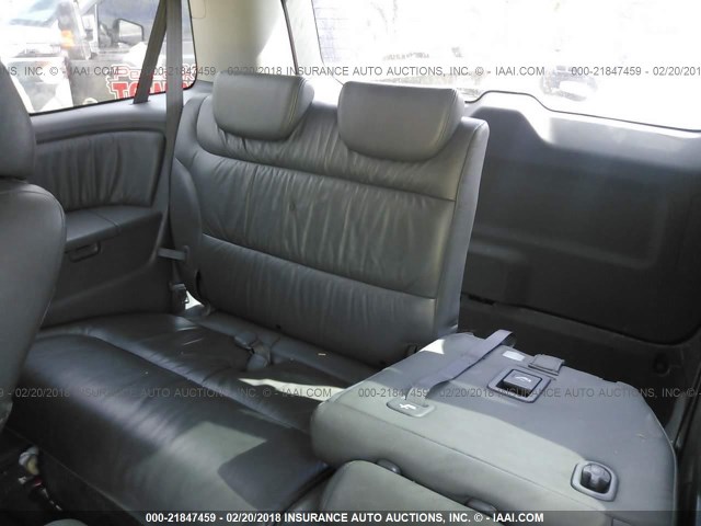 5FNRL38736B450396 - 2006 HONDA ODYSSEY EXL ვერცხლისფერი ფოტო 8