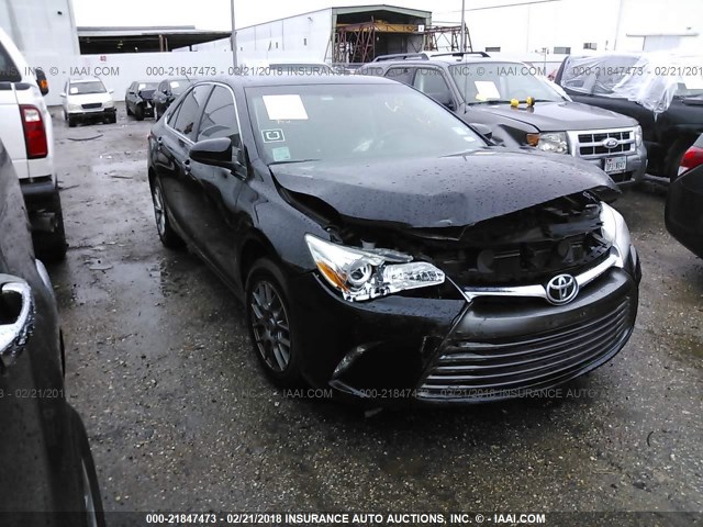 4T1BF1FKXFU872463 - 2015 TOYOTA CAMRY LE/XLE/SE/XSE BLACK photo 1