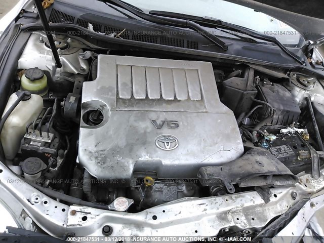 4T1BK3EK8BU626403 - 2011 TOYOTA CAMRY SE/LE/XLE 灰色 照片 10