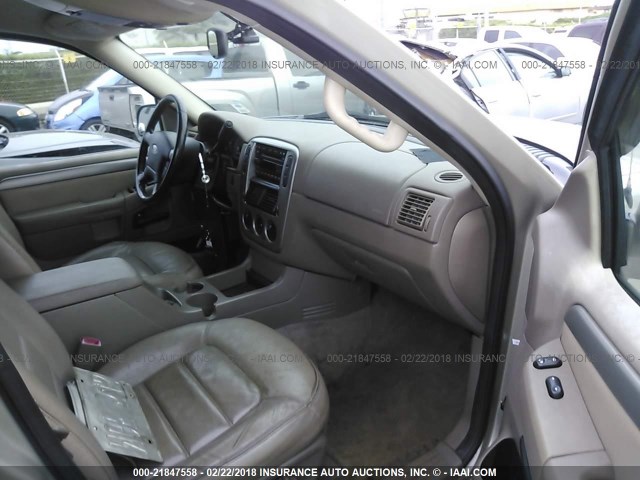 1FMDU63K14ZA41322 - 2004 FORD EXPLORER XLT/XLT SPORT/NBX BEIGE photo 5
