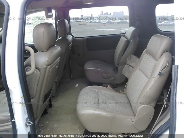 1GNDV23L95D278570 - 2005 CHEVROLET UPLANDER LS WHITE photo 8