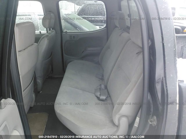 5TEGN92N81Z854054 - 2001 TOYOTA TACOMA DOUBLE CAB PRERUNNER BLACK photo 8