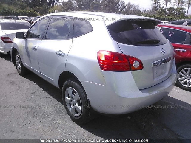 JN8AS5MT9CW275923 - 2012 NISSAN ROGUE S/SV SILVER photo 3