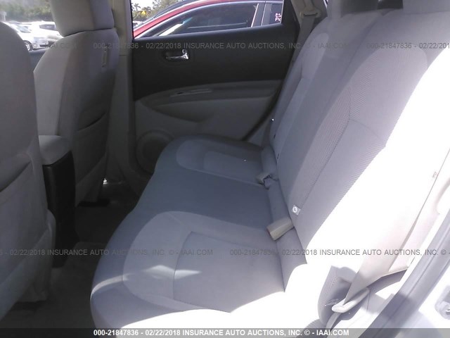 JN8AS5MT9CW275923 - 2012 NISSAN ROGUE S/SV SILVER photo 8