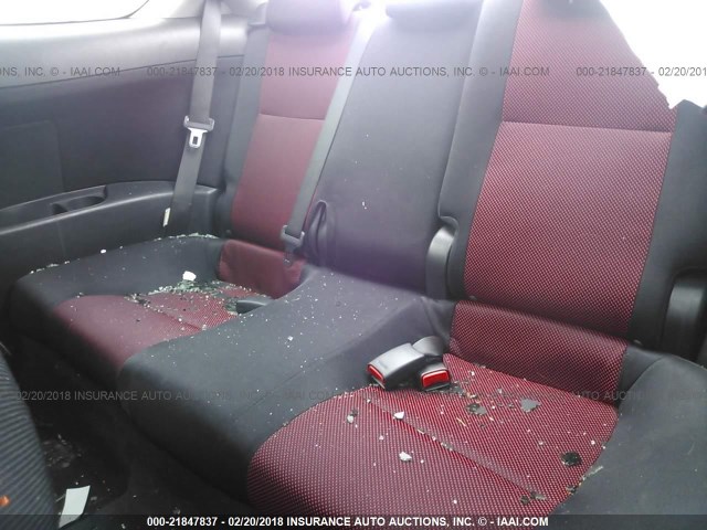 JTKDE167290301582 - 2009 TOYOTA SCION TC 黑色 照片 8