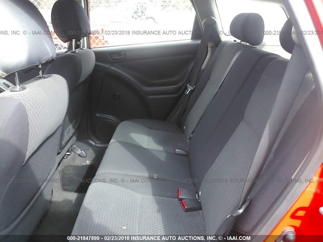 2T1LR32E06C559463 - 2006 TOYOTA COROLLA MATRIX XR RED photo 8