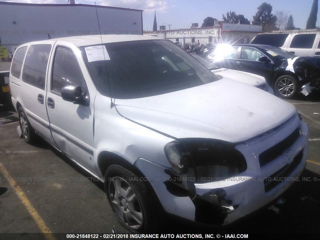 1GNDV23W77D178884 - 2007 CHEVROLET UPLANDER LS WHITE photo 1