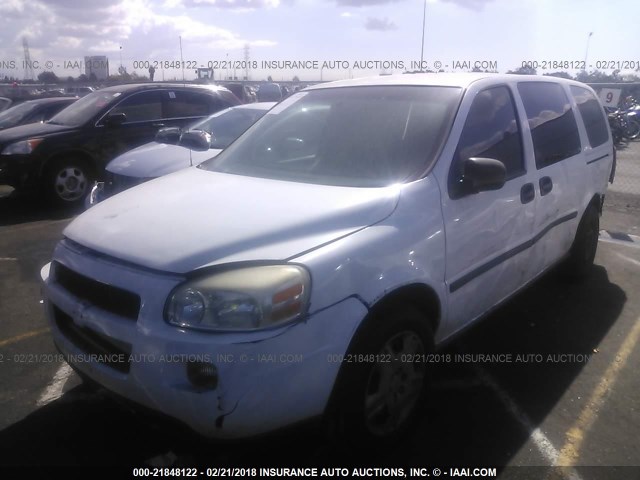 1GNDV23W77D178884 - 2007 CHEVROLET UPLANDER LS WHITE photo 2
