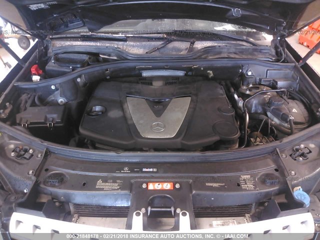 4JGBB22E78A300546 - 2008 MERCEDES-BENZ ML 320 CDI BLACK photo 10