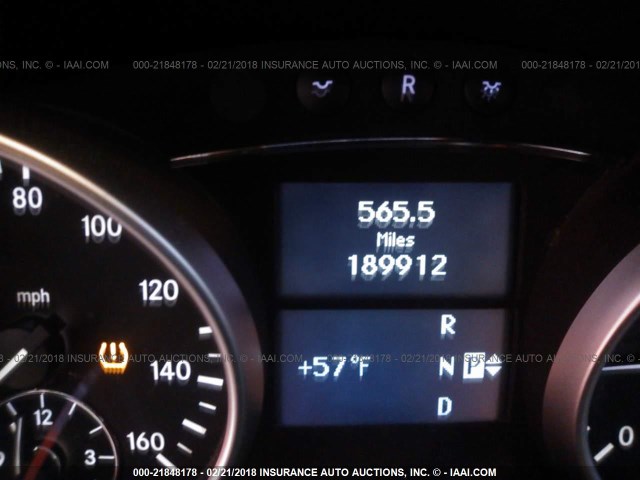 4JGBB22E78A300546 - 2008 MERCEDES-BENZ ML 320 CDI BLACK photo 7