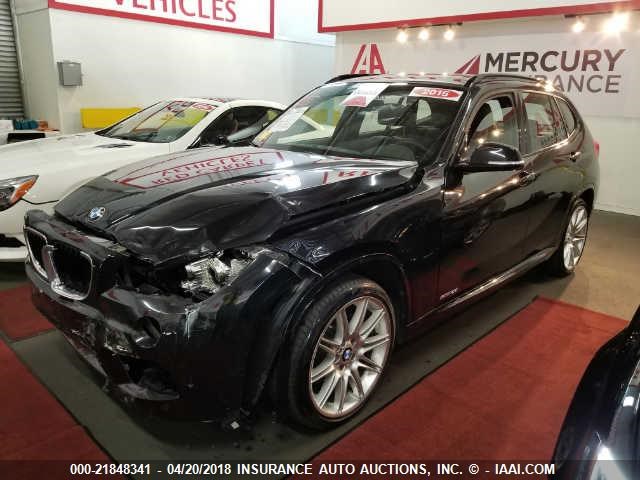 WBAVM1C51FV318631 - 2015 BMW X1 SDRIVE28I BLACK photo 2