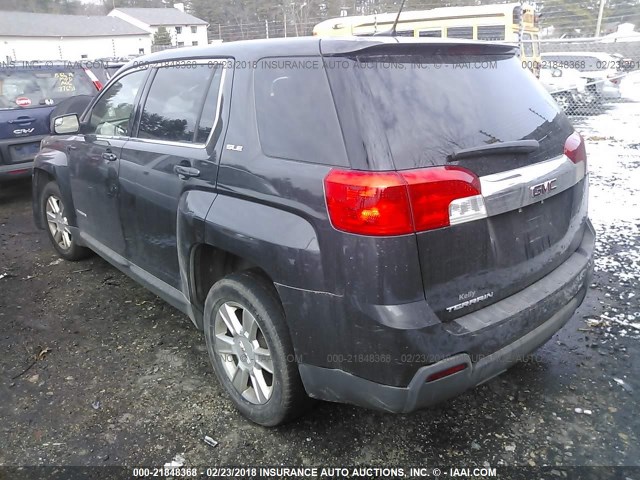 2GKALMEK6D6392349 - 2013 GMC TERRAIN SLE GRAY photo 3