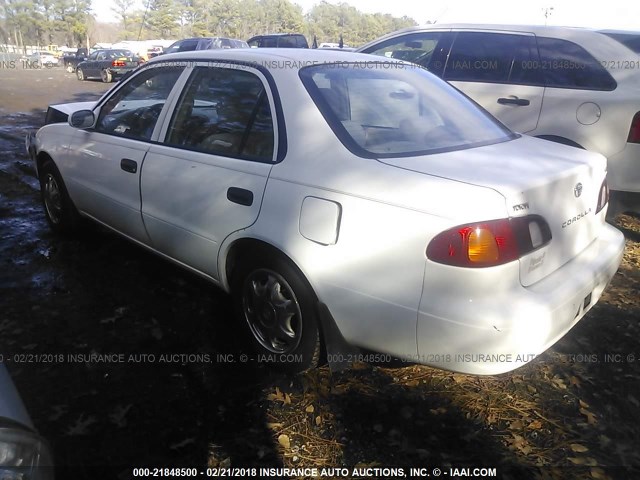 1NXBR12E9YZ356539 - 2000 TOYOTA COROLLA VE/CE/LE 白色 照片 3