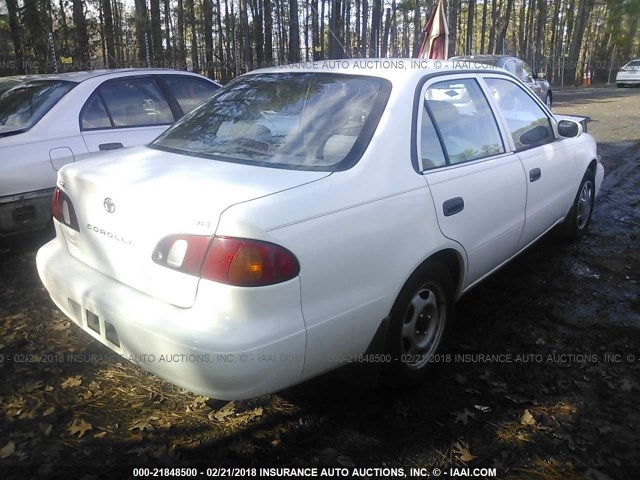 1NXBR12E9YZ356539 - 2000 TOYOTA COROLLA VE/CE/LE 白色 照片 4
