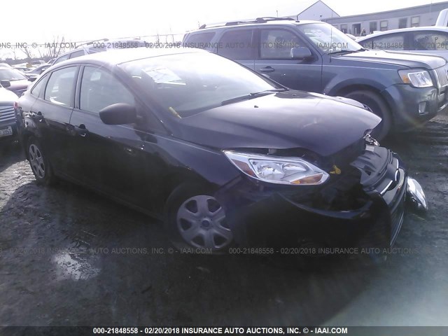 1FADP3E28EL380063 - 2014 FORD FOCUS S BLACK photo 1