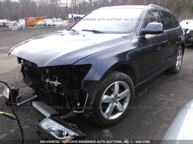 WA1LFBFP9CA071248 - 2012 AUDI Q5 PREMIUM PLUS BLUE photo 2