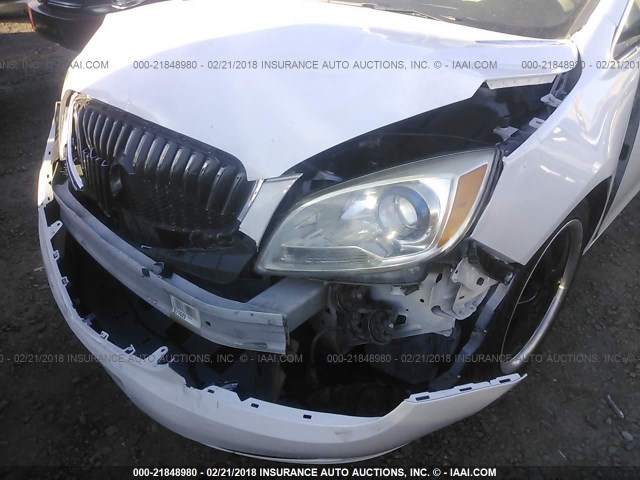 1G4PS5SK2D4236244 - 2013 BUICK VERANO WHITE photo 6