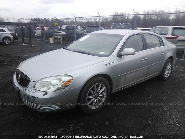 1G4HD57267U222813 - 2007 BUICK LUCERNE CXL SILVER photo 2